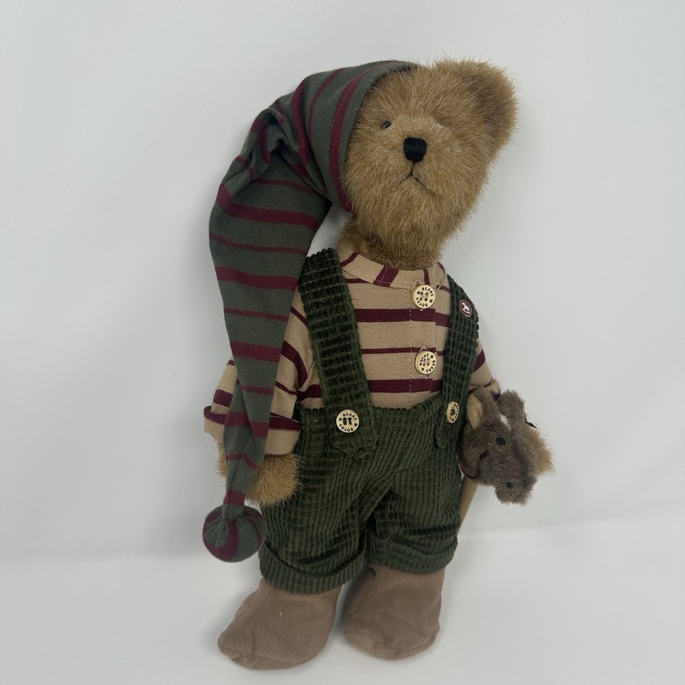 Boyds Bears Trevor T Elfbeary with Stick Horse Plush Bear Style #904050